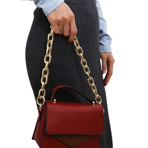 Barbuddy Gold Chunky Purse Replacement Chains With Buckles Paper Clip Chain For Handbag Bag Shouder Handle Strap Chain Diy Purse