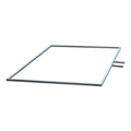 Trigon Sports Batters Box Template, Baseball Batting Box Template, Heavy Duty, Baseball Coaching Accessories, Size: 4 x 6