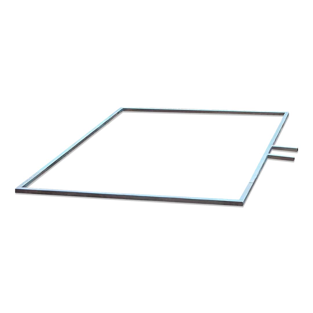 Trigon Sports Batters Box Template, Baseball Batting Box Template, Heavy Duty, Baseball Coaching Accessories, Size: 4 x 6