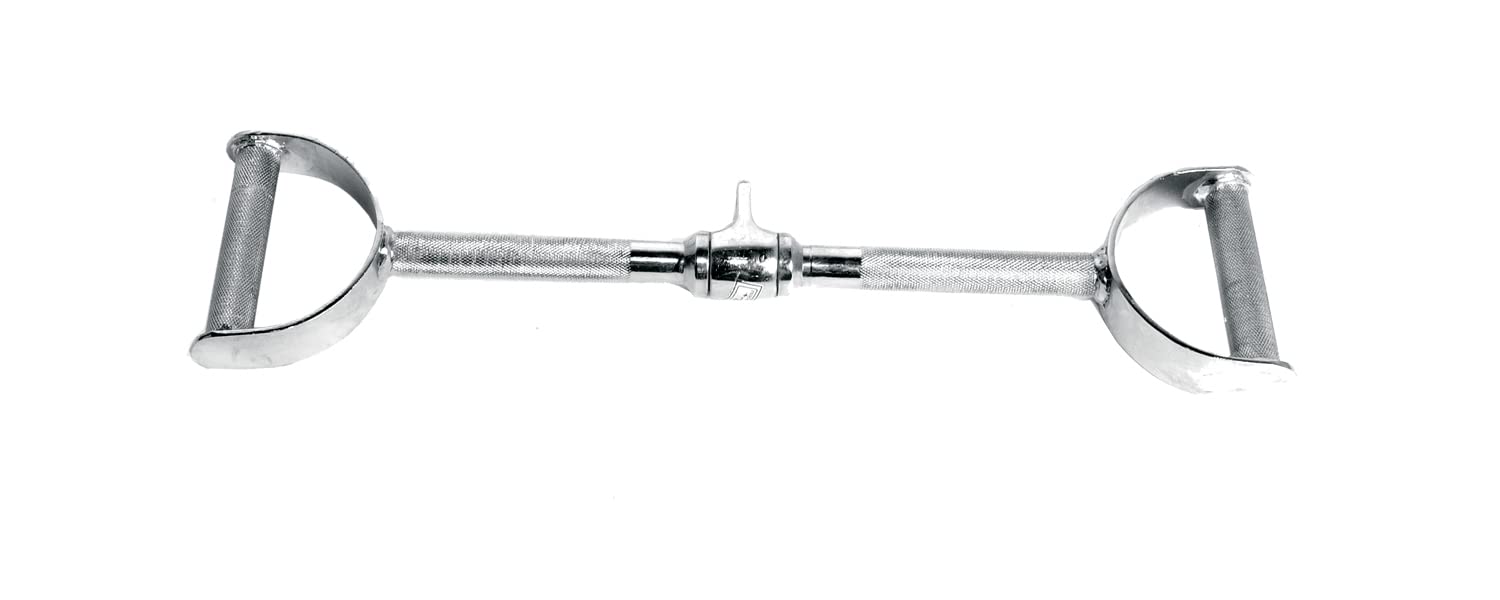 CAP Barbell Straight Pro-Style LAT Bar with Revolving Hangers, 24