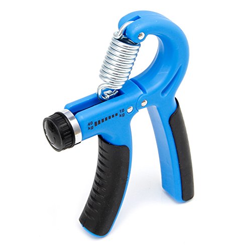 LAFILLETTE Adjustable Muscle Developer Hand Gripper(Blue&Black)
