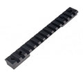 WARNE 7650M Howa/Vanguard SA Mountain Tech Tactical Rail, Tapered 6-48 Screws, 7075/T6 Aluminum, Matte Black