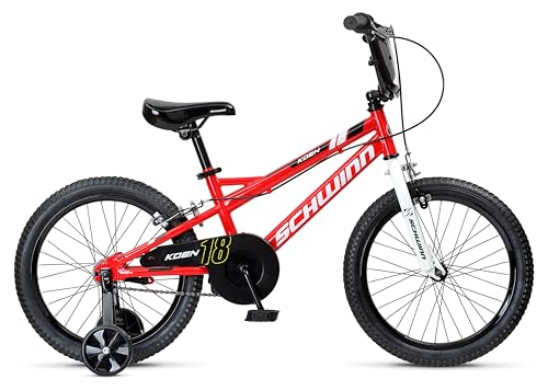 Schwinn Elm and Koen Bike or Balance Bike, 12-18 Inch Bike for Kids Ages 2-13, Black, Blue, Red, Teal, Pink or Purple, SmartStar