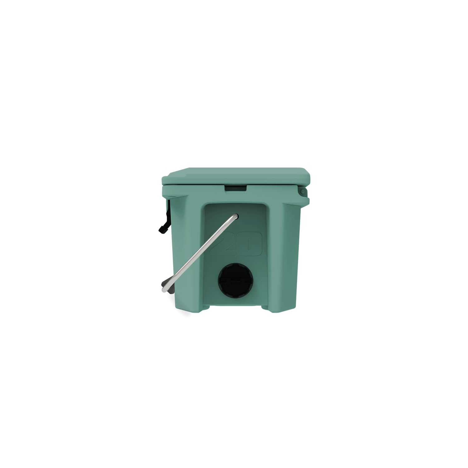 Grizzly 20 Cooler  20 Qt Ice Chest Durable Rotomolded Insulated  Made In Usa  Warranty For Life  For Beach Boat Camping Fishing