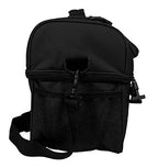 Patriot Coolers Duo Lunch Bag - 15 Can Lunch Cooler With Dual Compartments And Convenient Carry Strap (Black)