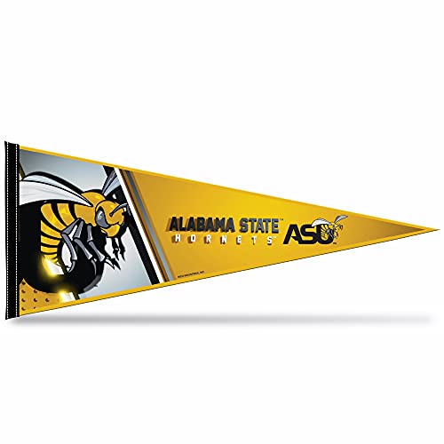 Rico Industries Ncaa Alabama State Hornets Primary 12'' X 30'' Felt Wall D  Cor Pennant - Great For Home/Bed Room/Man Cave D  Co