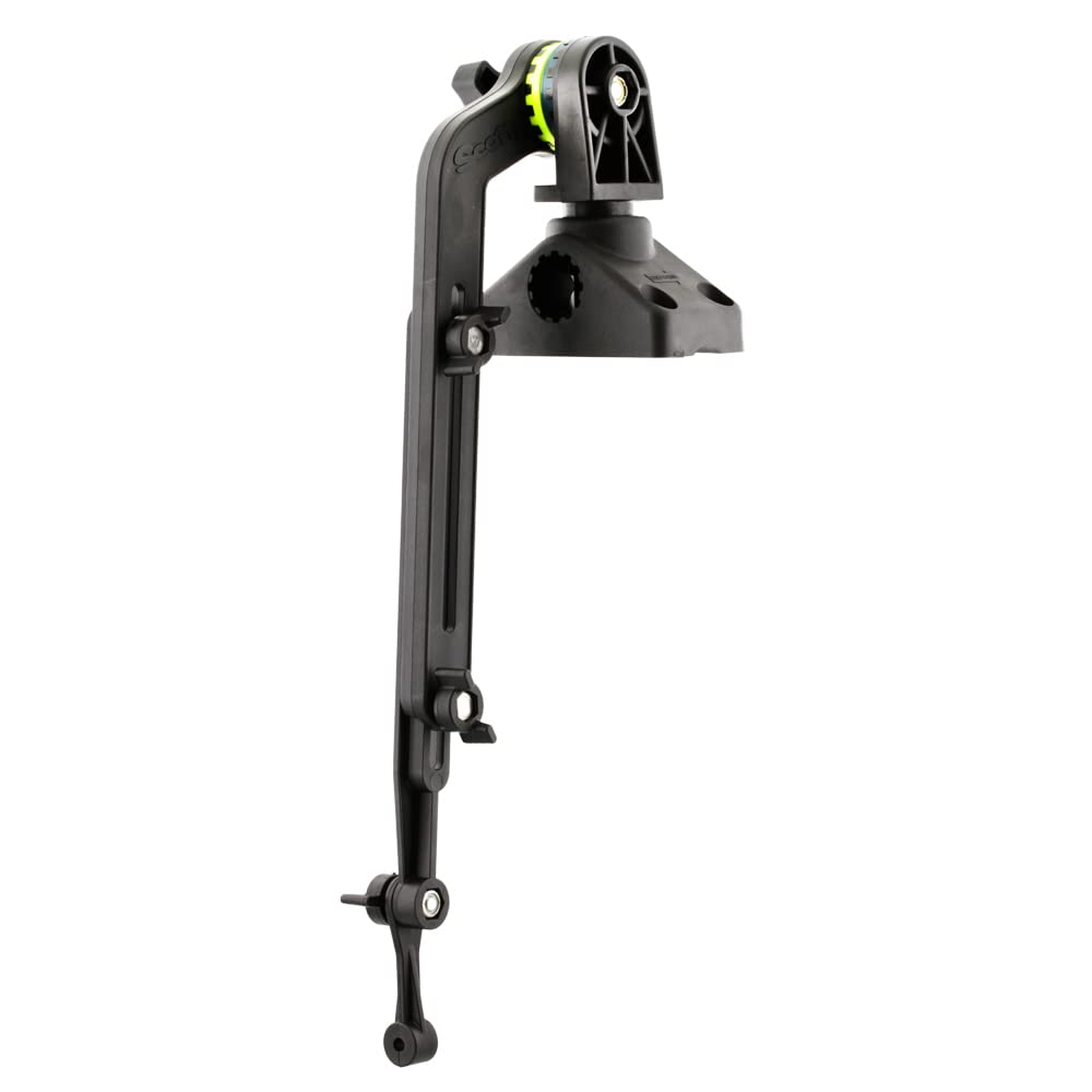 Scotty #140 Kayak/Sup Transducer Mounting Arm, Slip Disks Included, Fits All Scotty Post Mounts,Black