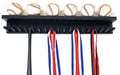 Solid Wood Baseball Mini Size Bat Rack Up To 17 Bats 6 Balls Black Custom Deluxe M17B6