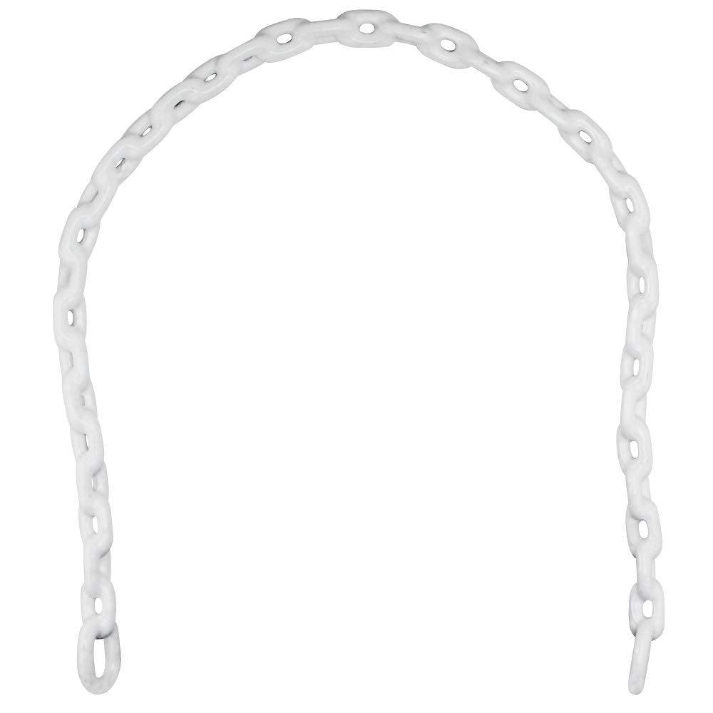 Extreme Max 3006.6590 Boattector Pvc-Coated Anchor Lead Chain - 5/16'' X 5', White