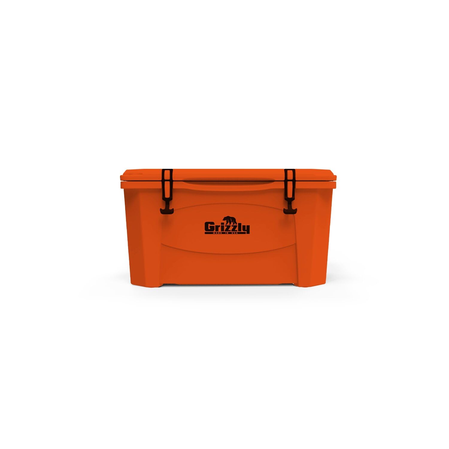 Grizzly 60 Cooler | 60 qt Ice Chest Durable Rotomolded Insulated | Made in USA | Warranty for Life | For Beach Boat Camping Fish