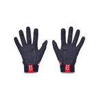 Under Armour Women'S Radar Novelty Softball Gloves, (411) Midnight Navy / / Metallic Gold, Large