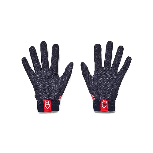 Under Armour Women'S Radar Novelty Softball Gloves, (411) Midnight Navy / / Metallic Gold, Medium