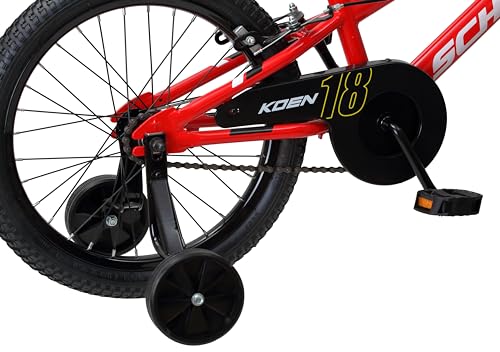 Schwinn Elm and Koen Bike or Balance Bike, 12-18 Inch Bike for Kids Ages 2-13, Black, Blue, Red, Teal, Pink or Purple, SmartStar