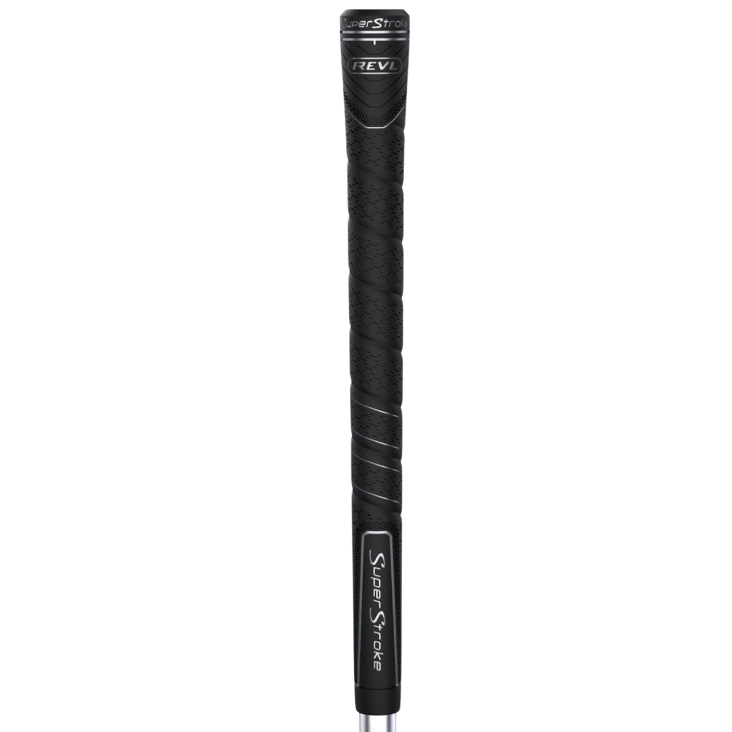 SuperStroke REVL Comfort Jumbo Golf Club Grips, .60 Round, Maximum Enhanced Feel and Consistent Performance, Black