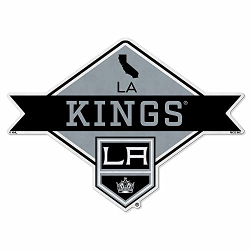 Rico Industries Nhl Los Angeles Kings Diamond Shape Cut Pennant - Home And Living Room D  Cor - Soft Felt Ez To Hang