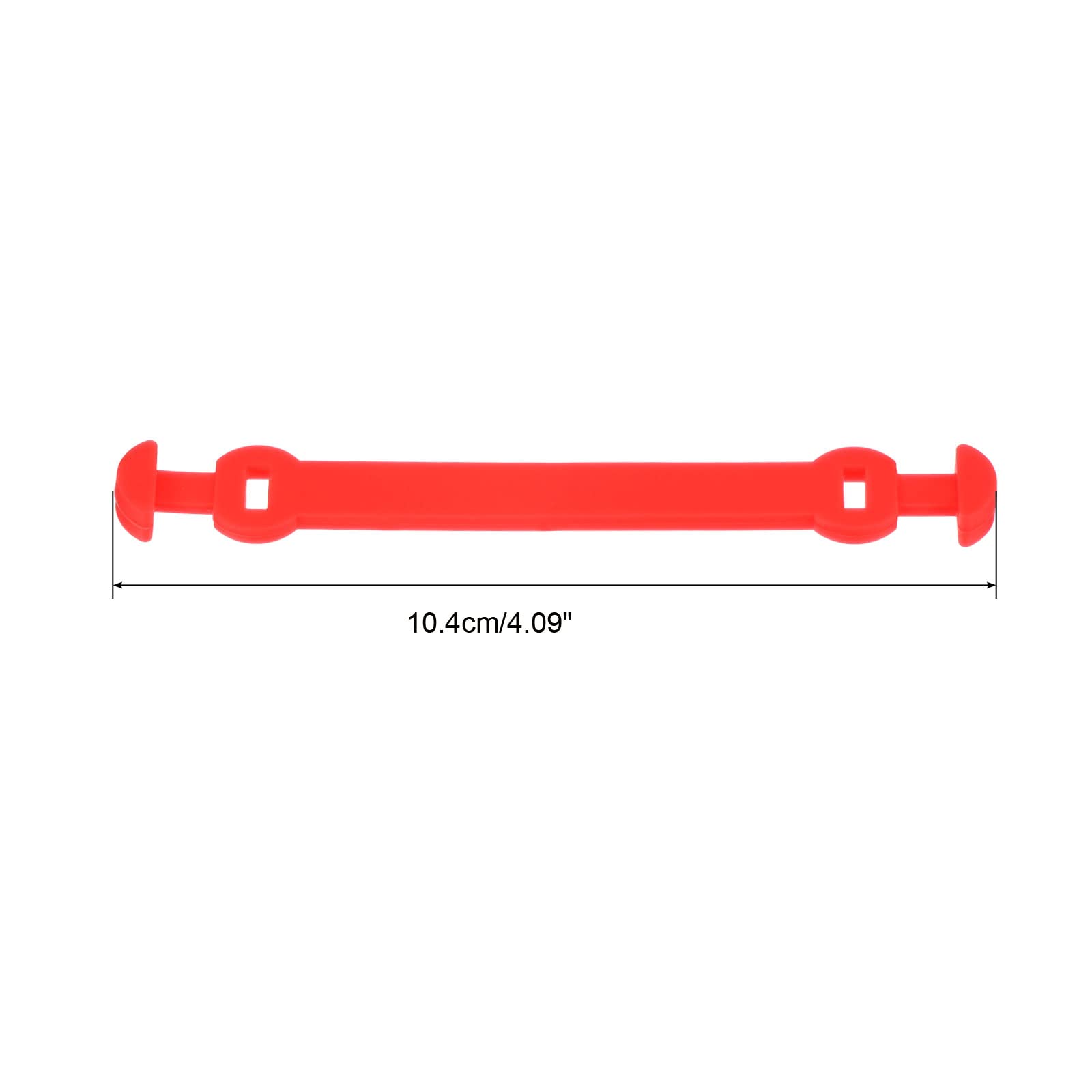 Patikil Tennis Vibration Dampeners, 4 Pack Silicone Racquet Shock Absorber Racket String Damping, Red