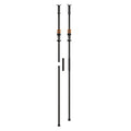 Cold Steel Big Bore Blowgun Kit - Includes Darts and Dart Quiver, Two-Piece Blowgun Black, 5'