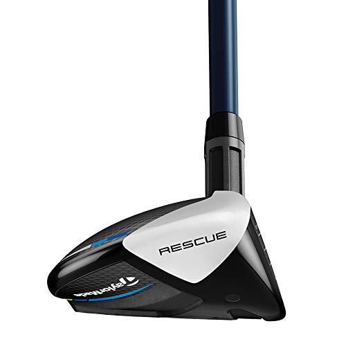 Taylormade Sim 2 Max Rescue Mens Right Hand Graphite Regular Rescue 3-19 Degree, Black/White
