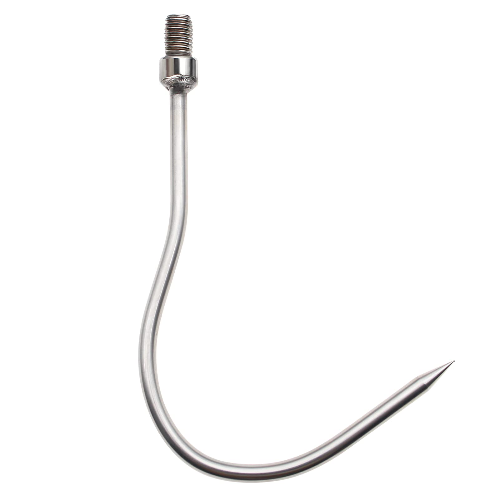 Fregito Fishing Harpoon, Stainless Steel Barbed Spear With Aluminum Alloy Rod Gig Gaff, 8Mm Screw For Outdoor Landing Large Fish