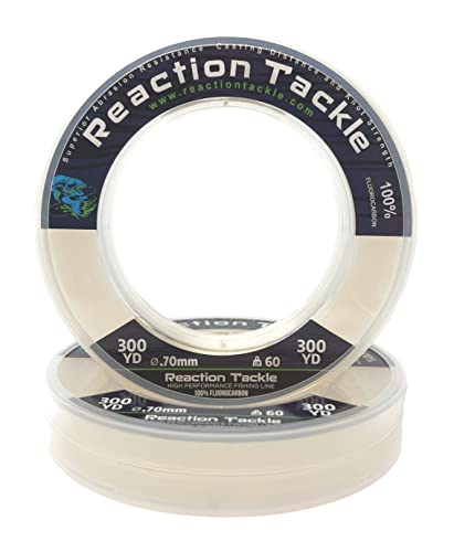 Reaction Tackle 100% Pure Fluorocarbon/Clear / 12Lb 125 Yd