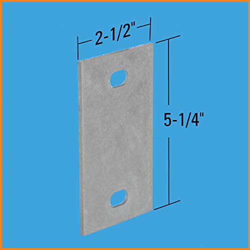 Dock Edge Stationary Dock Washer Plate, 5-1/4'' X 2-1/2''