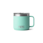 Yeti Rambler 14 Oz Stackable Mug, Vacuum Insulated, Stainless Steel With Magslider Lid, Seafoam