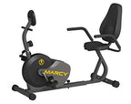 Marcy Magnetic Recumbent Bike With Adjustable Resistance And Transport Wheels Ns-716R, 11.00 X 22.00 X 31.00''