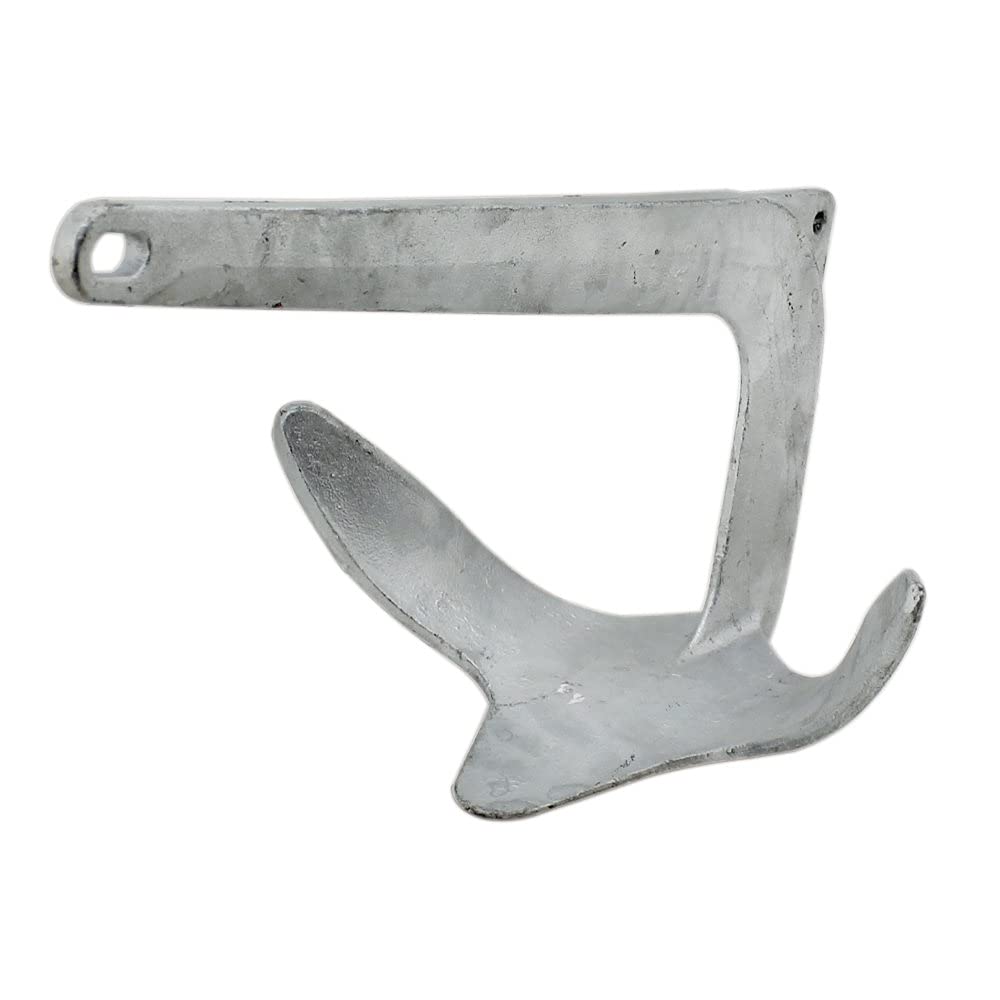 Extreme Max 3006.6533 Boattector Galvanized Claw Anchor - 11 Lbs.