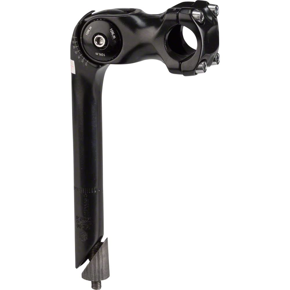 Uno 822 Adjustable 22.2Mm Quill Stem 25.4 X 100Mm Black