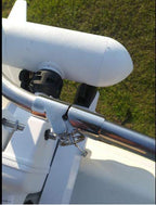 Nrc&Xrc 316Ss Marine Grade Boat Handrail Fitting -Boat Pipe Connector,Folding Swivel Coupling Tube Joint Connector For 7/8'' (22