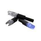 New Archery Products Thunderglo Compound Bow Led Illuminated Auto Turn-On Arrow Nocks - Blue (3 Pack)