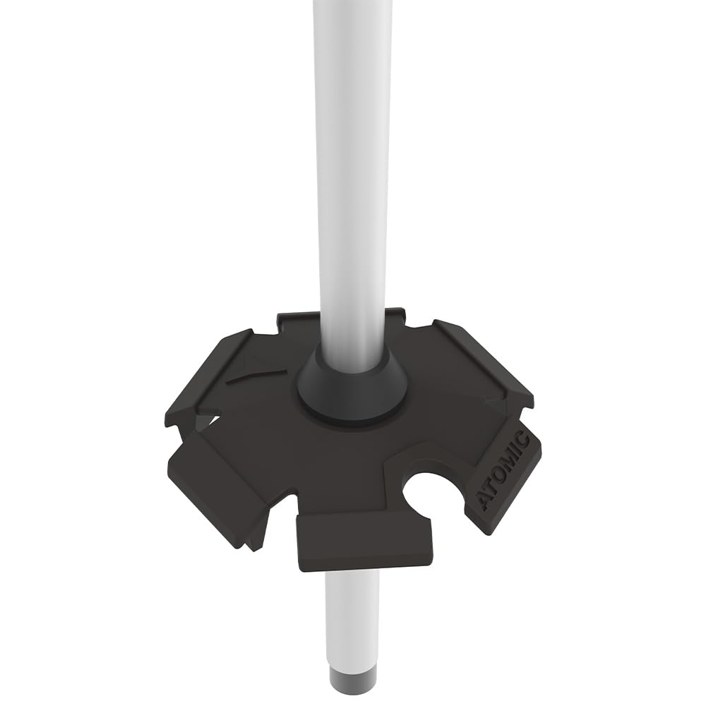 Atomic AMT Ski Poles (Silver, 130cm)