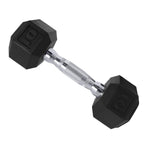 Cap Barbell 50Lb Coated Hex Dumbbells, 25X2, Part Of 150Lb Set