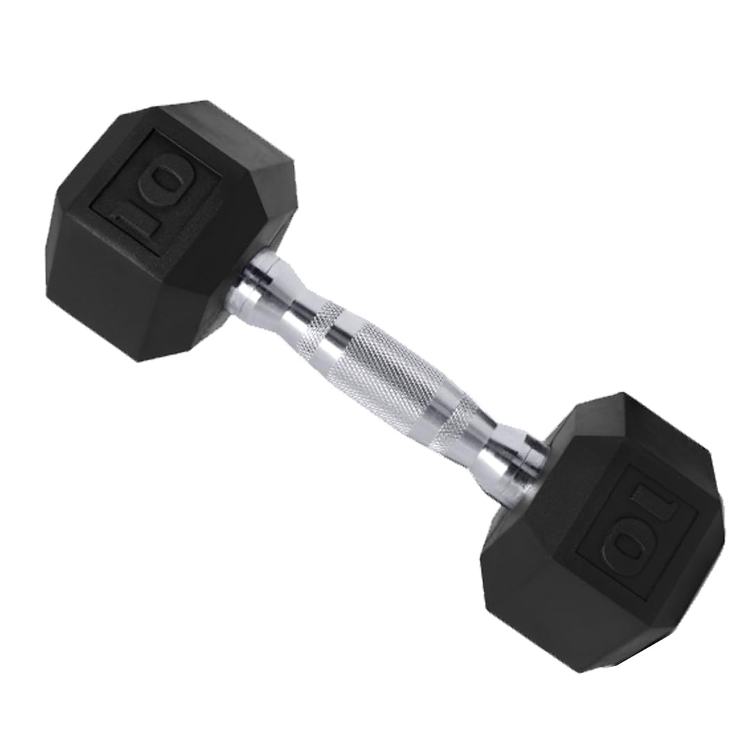 Cap Barbell 50Lb Coated Hex Dumbbells, 25X2, Part Of 150Lb Set