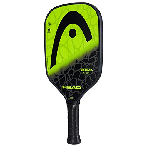 Head Fiberglass Pickleball Paddle - Radical Elite Paddle W Honeycomb Polymer Core & Comfort Grip