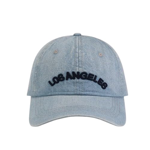 Handcuffs Baseball Cap Los Angeles Embroidery Denim Cap Sun Hat For Men & Women With Adjustable Snapback | Caps & Hats | Stylish