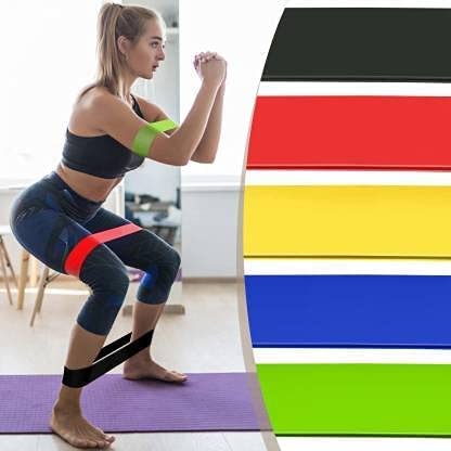 Outdazzle Latex  Resistance Loop Band  For Squats, Loop Band | Legs | Loop Band For Excercise | Butt, Gym,Glutes And| Loop Ban