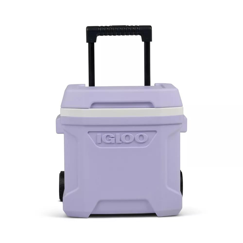 Igloos Cooler Hard-Sided Ice Chest, Insulated Portable Cooler, Heavy-Duty, Leak-Resistant Lid, Lightweight Ergonomic Handle (Lil
