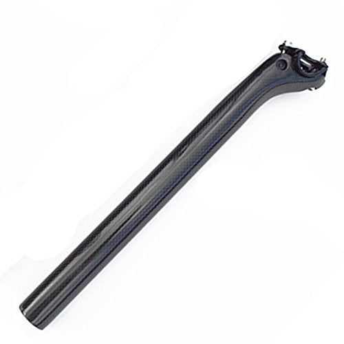 27.2 Carbon Seatpost Road Bike Seat Post 27.2mm Bicycle Seatposts for Mountain Bike 350mm for Cycling 3K Glossy Offset Seat Post