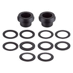 Wheels Manufacturing Bb30/Pf30 Universal Adapter For Shimano Cranks, Black, 24Mm