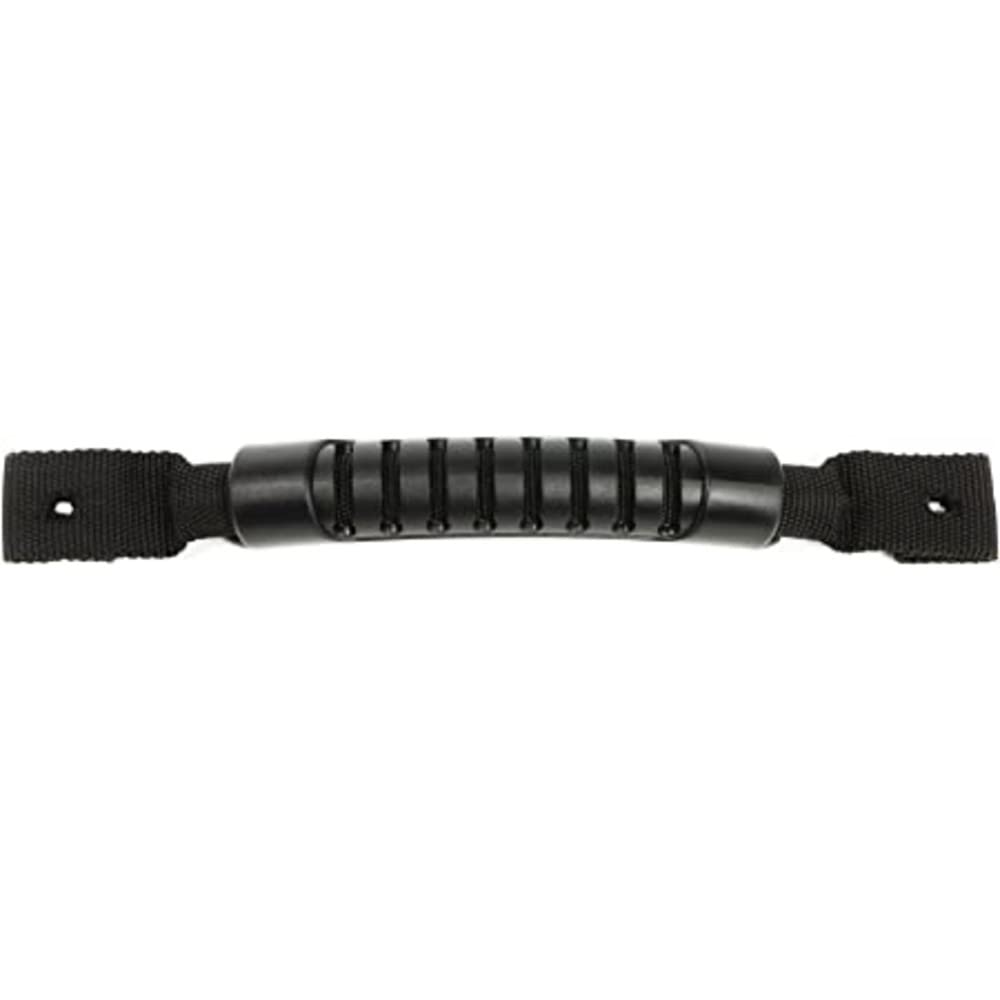 Whitecap Industries S-7098P Flexible Grab Handle With Molded Grip - 9-3/8'', Black , Beige