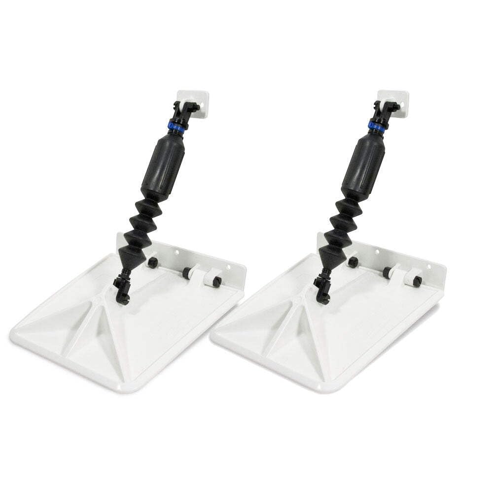 Nauticus Smart Tabs Sx 9.5'' X 10'' W/30Lb Actuator - White (54239)