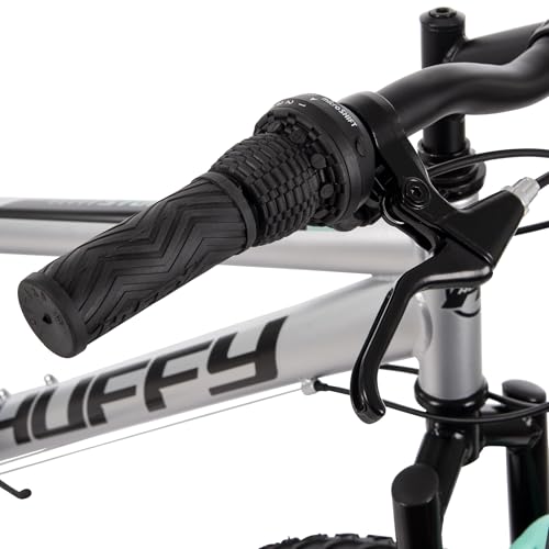 Huffy Stone Mountain 21-Speed Hardtail Ladies Mountain Bike, 24-Inch, Silver