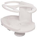 Taco P01-2020W Poly 2- Drink Tumbler Holder White 5-5/8''H X