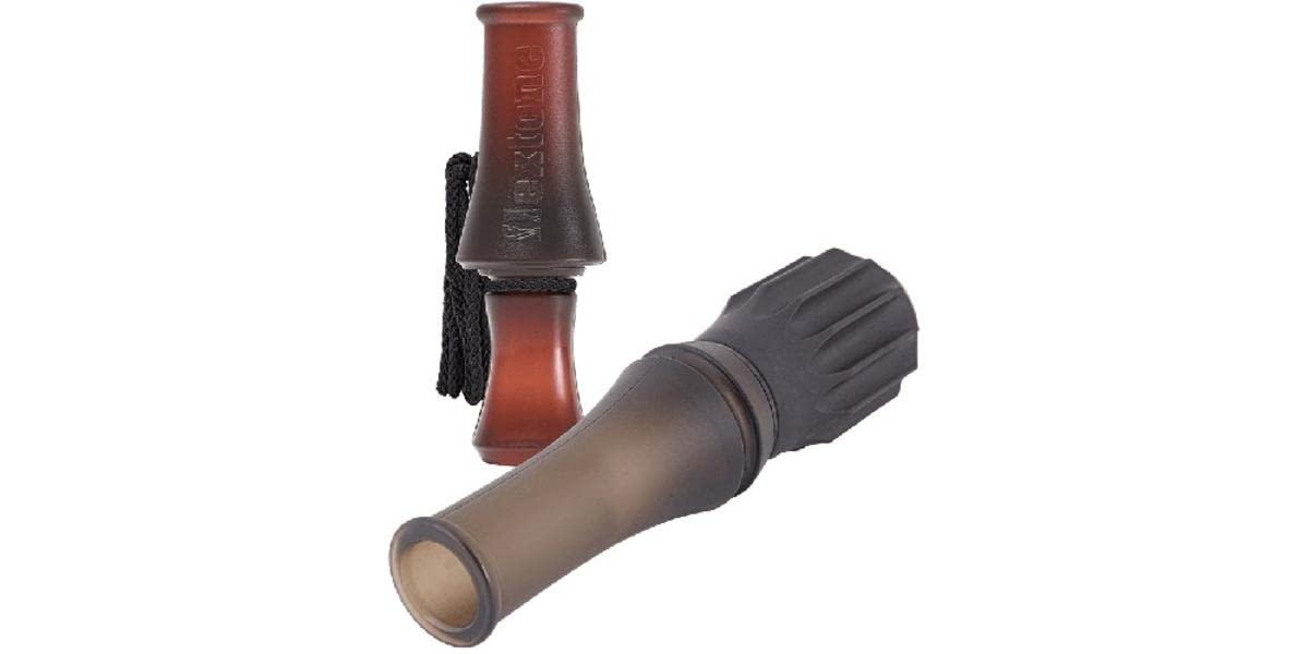 Flextone Hunting Realistic Predator Sounds Easy-To-Blow Flexible Design Double Up Predator Combo Game Calls