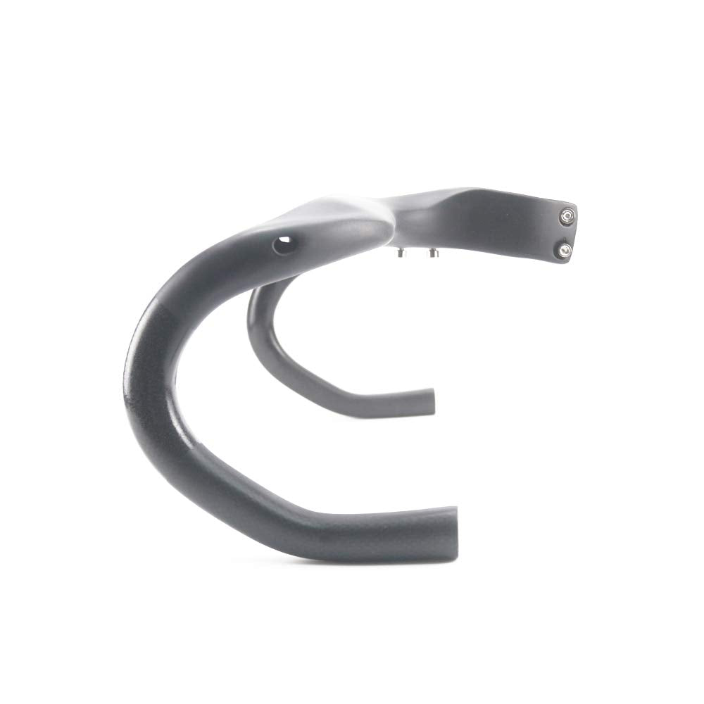 28.6 Integrated Bar And Stem Road Drop One Piece Handlebar Integrated Stem Road 100Mm Reach Carbon Fiber Drop Bar 420 * 100Mm