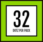 Golfdotz  Hemp Leaf Design  Golf Ball Markers  Golf Accessories  Golf Ball Customizers  32 Count