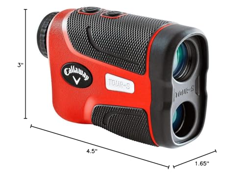 Callaway 400S Laser Golf Rangefinder With Slope Mode, 7X Magnification, 1200 Yards Range