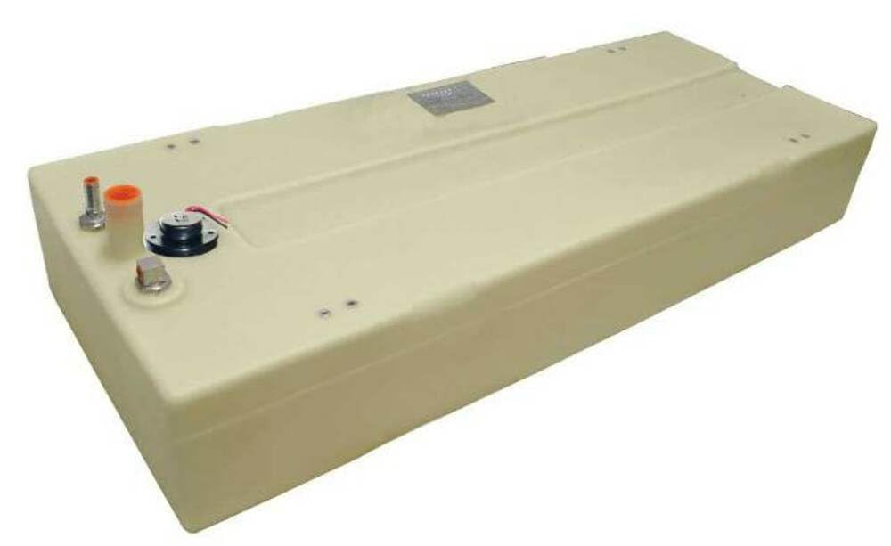 Moeller Marine 032525, Below Deck Permanent Fuel Tank, 25 Gallon - 47.00 in. L x 18.03 in. W x 10.25 in. H, One