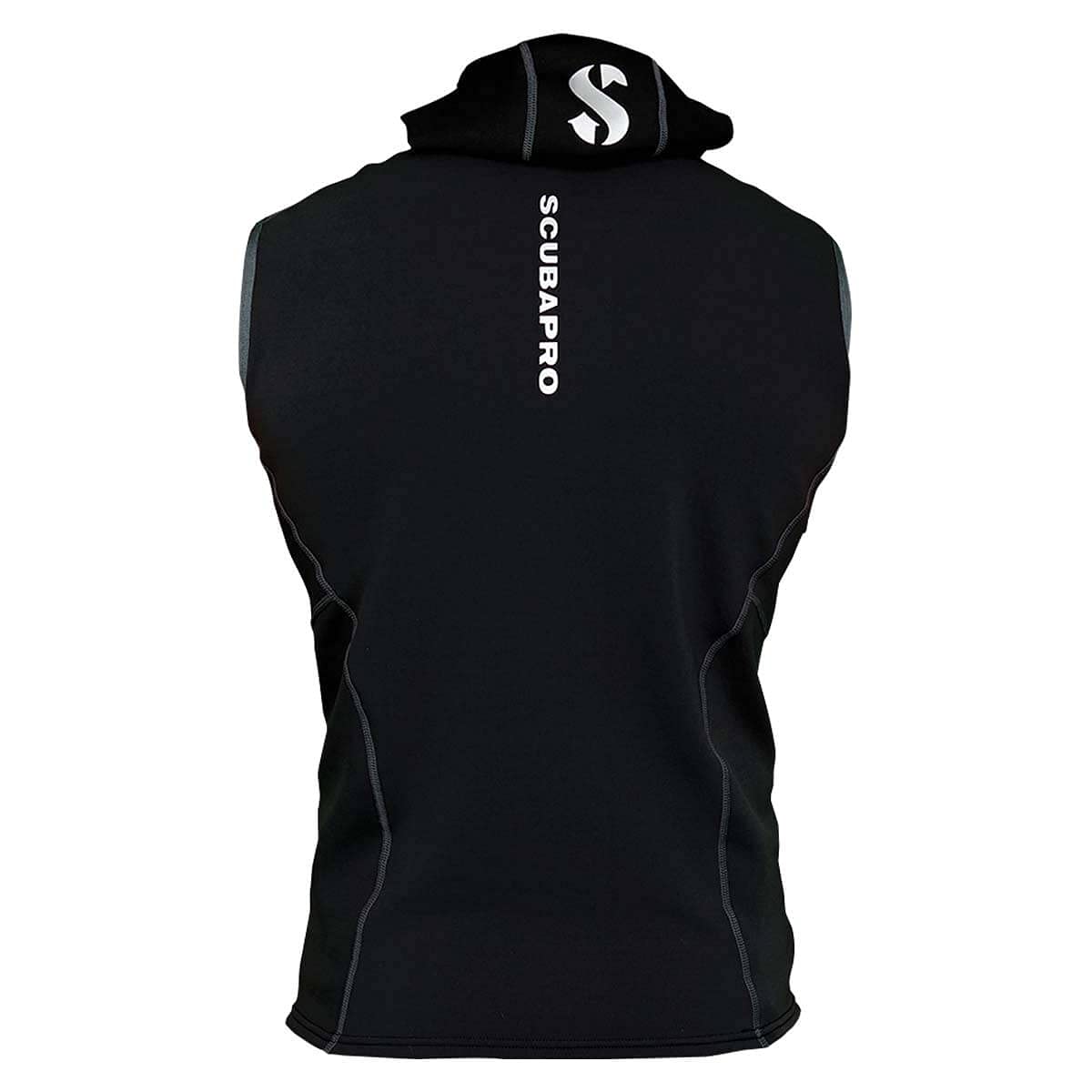 Scubapro Men'S 1Mm Hybrid Hooded Diving Vest, Medium, Black